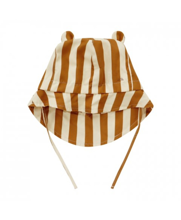Your Whishes Cap Sidney bold Stripes Brown Sugar 